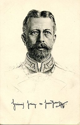 PORTRÄT-POSTKARTE Prinz Heinrich von Preussen