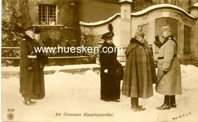 PHOTO-POSTKARTE Kaiser Wilhelm II. im Grossen...