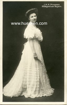 PHOTO-POSTKARTE I.K.H. Prinzessin Hildegard von Bayern