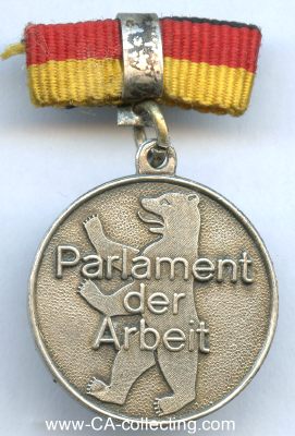 DEUTSCHER GEWERKSCHAFTSBUND (DGB) Silberne Medaille...