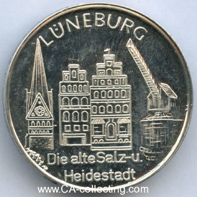 LÜNEBURG. Medaille 'Lüneburg - Die alte Salz-...