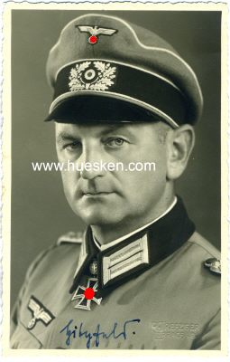 HITZFELD, Otto. General der Infanterie, Kommandierender...