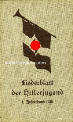 LIEDERBLATT DER HITLERJUGEND. 1.Jahresband 1935....