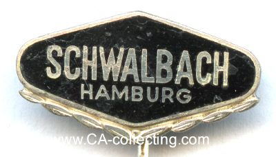SCHWALBACH HAMBURG (Maschinenbau). Ehrennadel mit...
