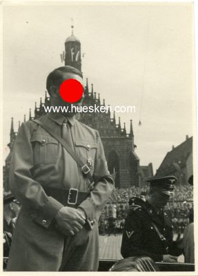 HOFFMANN-PHOTO 11x8cm vom Reichsparteitag 1936: Adolf...