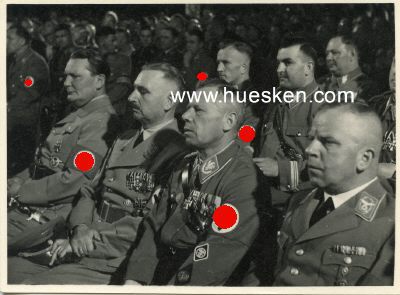 HOFFMANN-PHOTO 8x11cm vom Reichsparteitag 1936: Hermann...