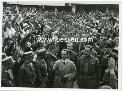 PHOTO 8x11cm vom Gautag der NSDAP-Wien am 19.9.1932: Dr....