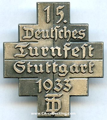 15.DEUTSCHES TURNFEST 1933 STUTTGART....