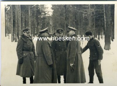 HOFFMANN-PHOTO 9x12cm um 1941: Engel begrüßt...
