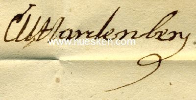 HARDENBERG, Friedrich Karl von. Hannoverscher Diplomat,...