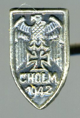 CHOLMSCHILD. Miniatur für Feldspange 9mm.