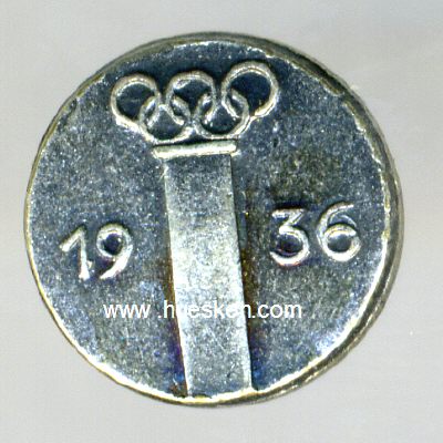 OLYMPIA-ERINNERUNGSMEDAILLE 1936. Miniatur für...