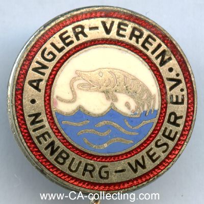 ANGLER-VEREIN NIENBURG - WESER. Vereinsabzeichen....