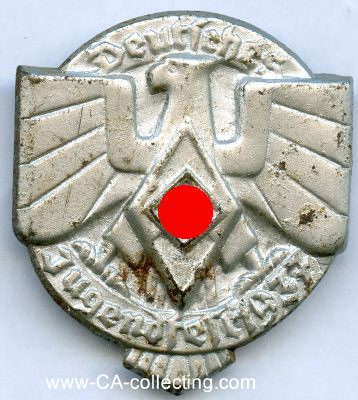 ABZEICHEN zum Deutschen Jugendfest 1937. Eisenblech...
