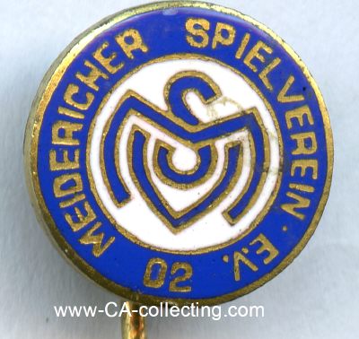 MEIDERICHER SPIELVEREIN 1902 (Duisburg). Vereinsabzeichen...