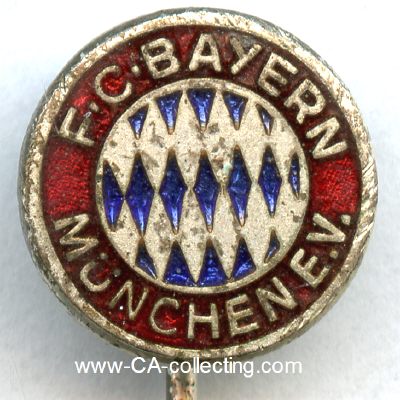 FC BAYERN MÜNCHEN. Vereinsabzeichen um 1960....