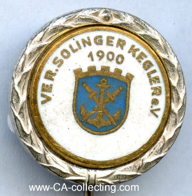 SOLINGEN. Silberne Ehrennadel des Verein der Solinger...