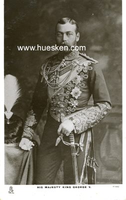 PHOTO-PORTRÄTPOSTKARTE 'His Majesty King George V.'....