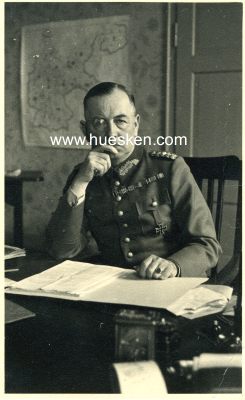 GOSSLER, Konrad von. General der Kavallerie, Inspekteur...