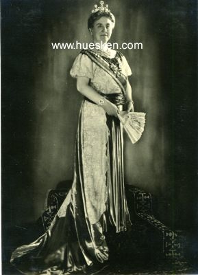 PHOTO-POSTKARTE um 1938 'Königin Wilhelmina der...