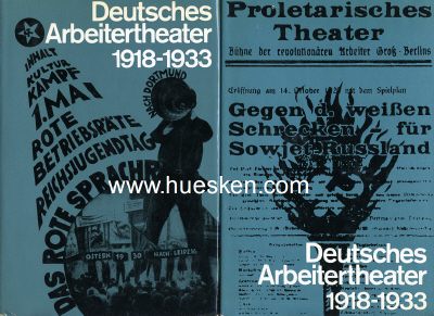DEUTSCHES ARBEITERTHEATER 1918-1933. Band I. und  Band...