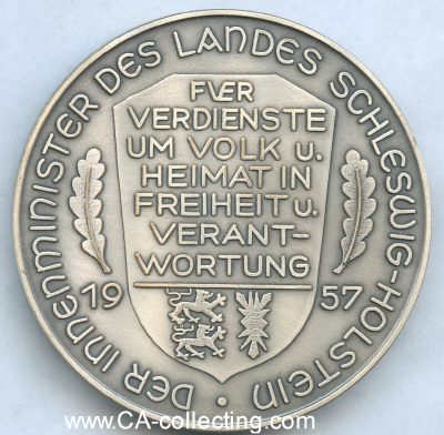 SCHLESWIG-HOLSTEIN. Freiherr-vom-Stein-Medaille....