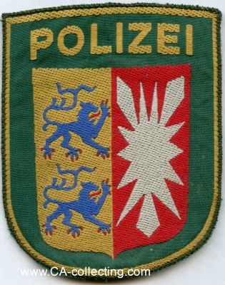 GESTICKTES ÄRMELABZEICHEN Polizei...