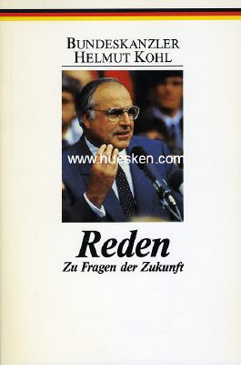 REDEN ZU FRAGEN DER ZUKUNFT. Bundeskanzler Helmut Kohl....