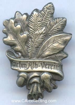 SCHWÄBISCHER ALBVEREIN. Mitgliedsabzeichen um 1900....