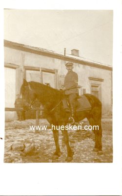 PHOTO Soldat zu Pferd, 07.02.1917.