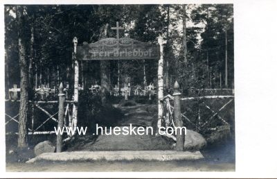 PHOTO 9x14cm: Ehren-Friedhof.