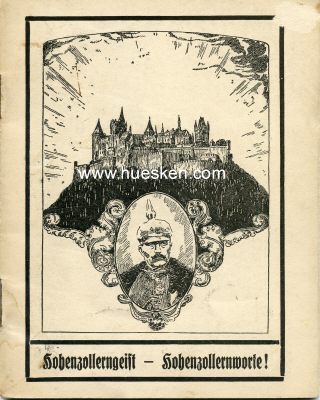 HOHENZOLLERNGEIST - HOHENZOLLERNWORTE! 1415-1915 von...