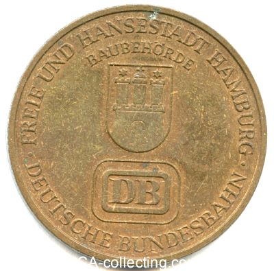 Photo 2 : MEDAILLE 1975 der Hamburger Baubehörde zum...