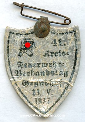 VERANSTALTUNGSABZEICHEN '41. Kreis-Feuerwehr-Verbandstag...