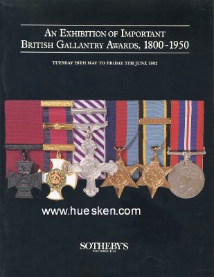 IMPORTANT BRITISH GALLANTRY AWARDS 1800-1950....