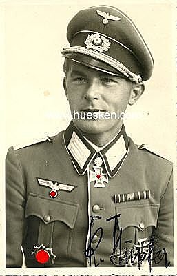 HUPFER, Konrad. Oberstleutnant des Heeres, Führer...
