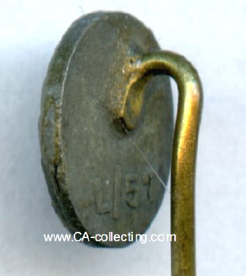Photo 2 : VERWUNDETENABZEICHEN 1939 SILBER. Miniatur 9mm an Nadel....