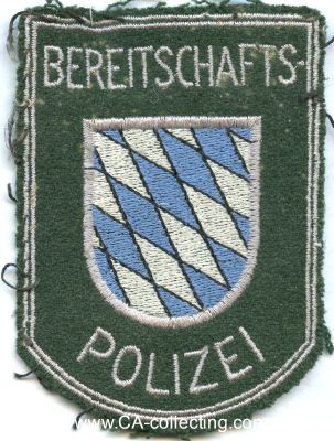 ÄRMEL-ABZEICHEN 'Bereitschaftspolizei Bayern'....