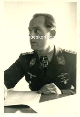 HOGEBACK Hermann. Oberstleutnant der Luftwaffe, Kommodore...