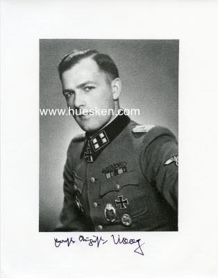 KRAG, Ernst-August. SS-Sturmbannführer, Kommandeur...