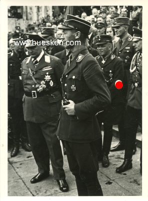 PHOTO 12x9cm um 1934: SA-Gruppenführer Joseph Seydel...