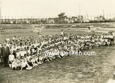 PHOTO 17,5x23,5cm vom 19. Juni 1932: Lehrlinge des RAW...