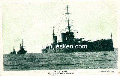 PHOTO-POSTKARTE HMS Lion