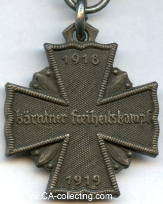 Photo 3 : KÄRNTNER KREUZ 1918/19 'FÜR TAPFERKEIT'...