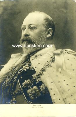 PHOTO-POSTKARTE König Eduard VII.
