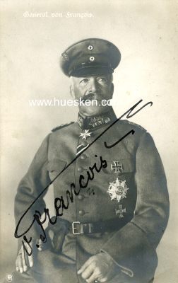 FRANCOIS, Hermann von. Preußischer General der...