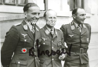 HRABAK, Dietrich. Oberst der Luftwaffe, Jagdflieger mit...