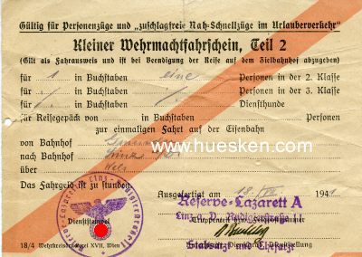 KLEINER WEHRMACHTSFAHRSCHEIN Teil 2 Gmunden - Linz 1941