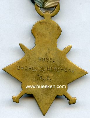 Foto 3 : 1914-1915 STAR König Georg V. Bronze 52x44mm am...
