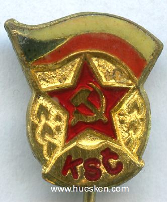 PLAST KSC PARTEIABZEICHEN (Komunistická strana...